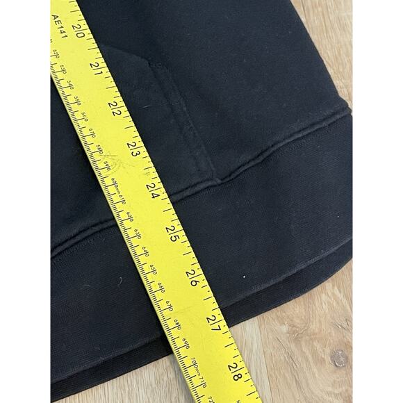 Overtime Hoodie Mens 2 XL Black Hooded Pullover Sweatshirt Racing Car Auto - Picture 8 of 9